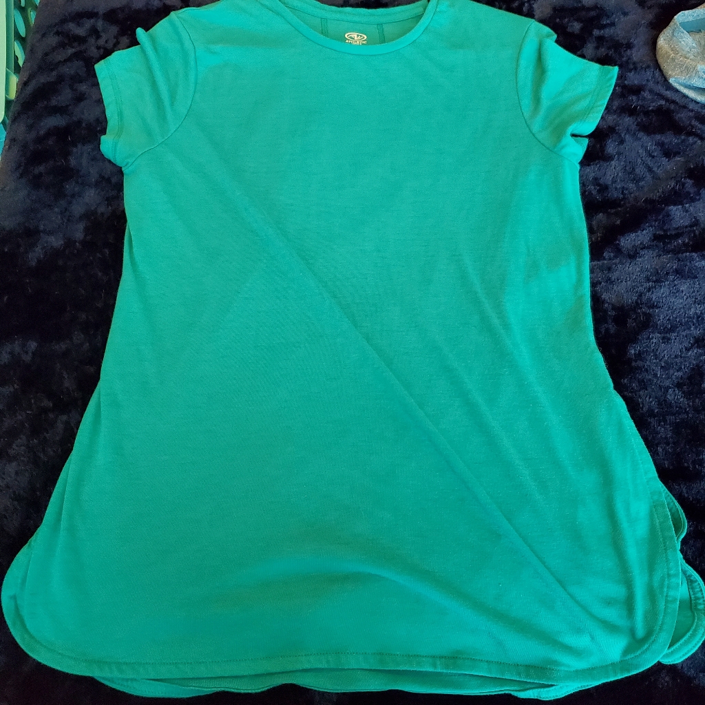 Green Split Side Shirt